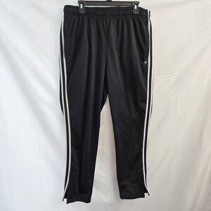 XERSION Men's Black Warm-up ATHLETIC Pants thick Knit Size Large